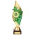 Pizzazz Plastic Trophy | Gold & Green | 280mm | G25 - TR20524B
