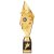 Pizzazz Plastic Trophy | Gold | 325mm | G25 - TR20528D