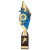 Pizzazz Plastic Trophy | Gold & Blue | 350mm | G25 - TR20529E