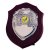 Vanquish Mahogany Shield | 175mm |  - PS4565D