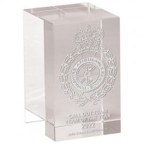 Mentor Block Crystal Trophy | 75mm | G5