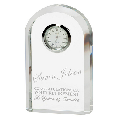 Eternity Crystal Clock | 130mm |