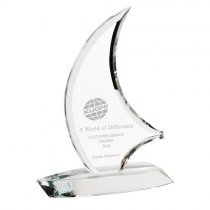 The Admiral Optical Crystal Trophy | 275mm |