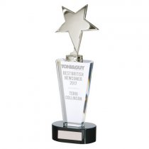 Chicago Crystal & Chrome Trophy | 270mm | S7