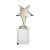 Dallas Crystal & Chrome Trophy | 185mm | S25 - CR17120A