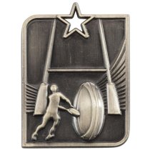 Centurion Star Rugby Medal | Gold | 53 x 40mm