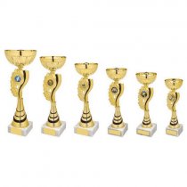 Arches Gold & Black Wreath Bowl Trophy | Metal Bowl | 220mm | G6