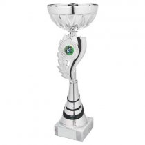 Arches Silver & Black Wreath Bowl Trophy | Metal Bowl | 330mm | S24