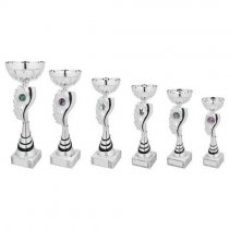 Arches Silver & Black Wreath Bowl Trophy | Metal Bowl | 330mm | S24