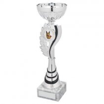 Arches Silver & Black Wreath Bowl Trophy | Metal Bowl | 260mm | S7