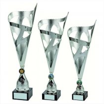 Storm Silver Sculpture Trophy | Metal Bowl | 400mm | S24