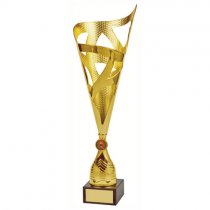 Storm Gold Sculpture Trophy | Metal Bowl | 450mm | G58
