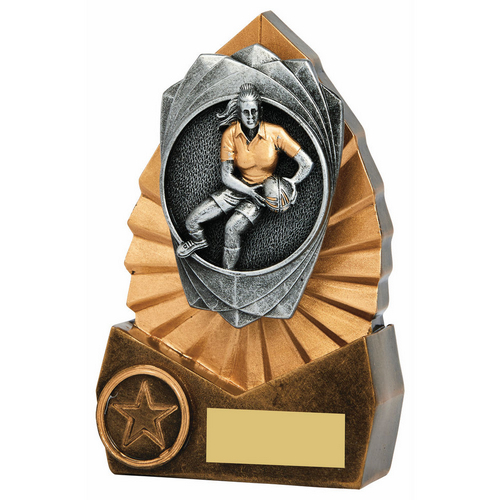 Englands Rose Rugby Trophy | Female | 140mm | G7