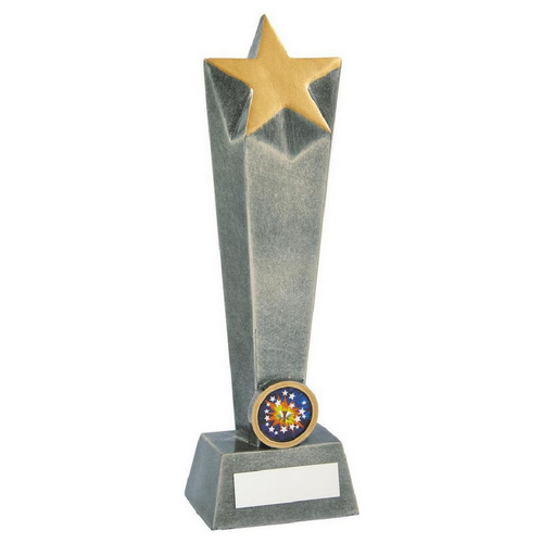 Super Star Column Trophy | Silver | 230mm | S7