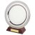 Silver Plated Salver on Wood Stand | 200mm | G49 - 309BP