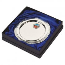 Silver Plated Salver In Presentation Case | 180mm |