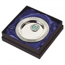 Silver Plated Salver in Presentation Case | 130mm |