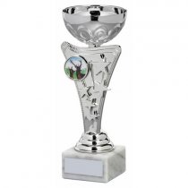 Solar Silver Bowl Trophy | Metal Bowl | 185mm | S6
