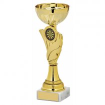 Trident Gold Bowl Trophy | Metal Bowl | 190mm | G6
