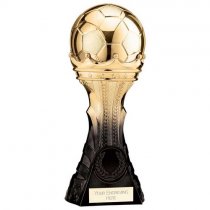 King Heavyweight Football Trophy | Black & Gold | 160mm |