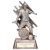 Focus Football Male Trophy Silver | 130mm | G24 - RF23050A