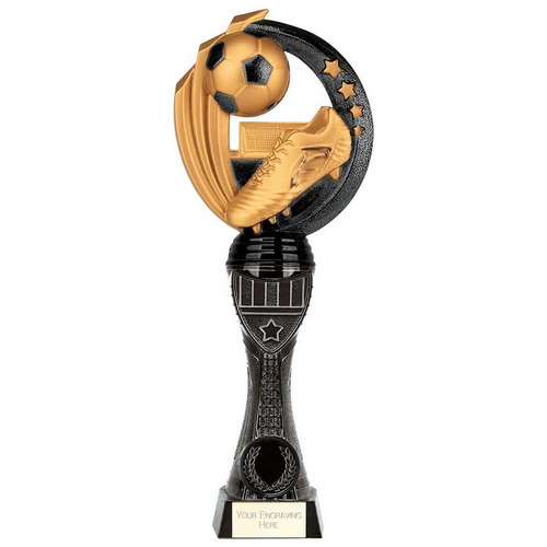 Renegade Heavyweight Football Trophy | Black | 250mm | G5