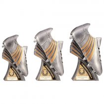 Power Boot Heavyweight Managers Player | Antique Silver | 230mm | G7