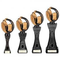 Renegade Heavyweight Rugby Trophy | Black | 250mm | G5