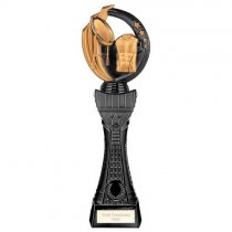 Renegade Heavyweight Rugby Trophy | Black | 310mm | G24
