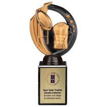 Renegade Legend Rugby Trophy | Black | 200mm | S7