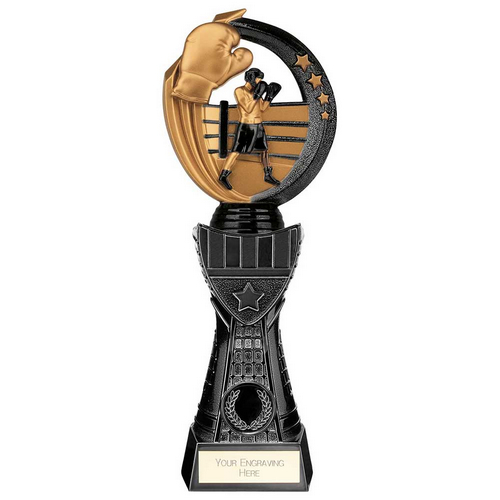 Renegade Heavyweight Boxing Trophy | Black | 270mm | G7