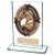 Maverick Legacy Equestrian Jade Glass Trophy | 125mm |  - CR16013AA