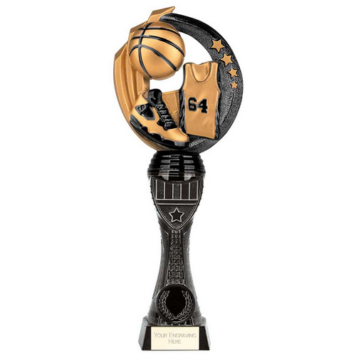 Renegade Heavyweight Basketball Trophy | Black | 250mm | G5