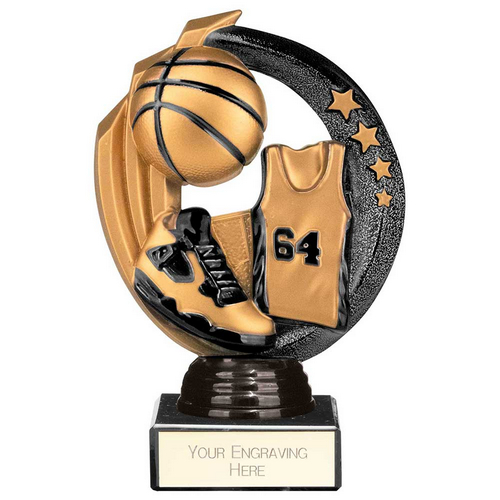 Renegade Legend Basketball Trophy | Black | 145mm | S7
