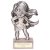 Superhero Female Trophy | Antique Silver | 100mm | G5 - RF23034A