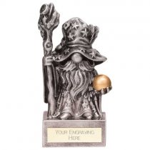 Wizard Trophy | Antique Silver | 100mm | G5
