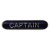 Scholar Bar Badge Captain Blue | 40mm |  - SB16100B
