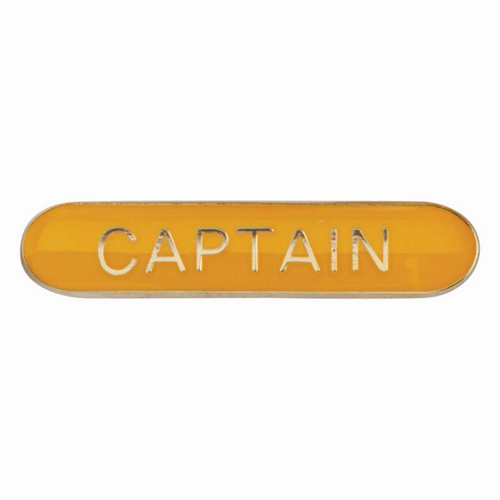 Scholar Bar Badge Captain Yellow | 40mm |