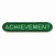 Scholar Bar Badge Achievement Green | 40mm |  - SB16112G