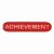 Scholar Bar Badge Achievement Red | 40mm |  - SB16112R