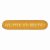 Scholar Bar Badge Achievement Yellow | 40mm |  - SB16112Y