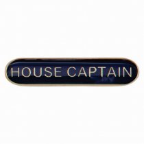 Scholar Bar Badge House Captain Blue | 40mm |