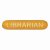 Scholar Bar Badge Librarian Yellow | 40mm |  - SB16116Y