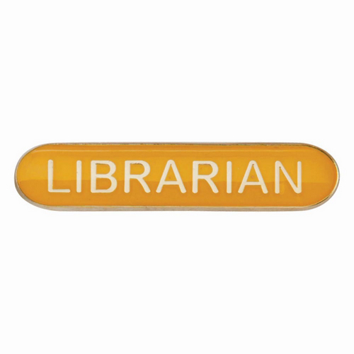 Scholar Bar Badge Librarian Yellow | 40mm |