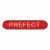 Scholar Bar Badge Prefect Red | 40mm |  - SB16119R