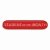 Scholar Bar Badge Student of Month Red | 40mm |  - SB16122R
