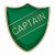 Scholar Pin Badge Captain Green | 25mm |  - SB16101G