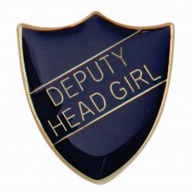 Scholar Pin Badge Deputy Head Girl Blue | 25mm |