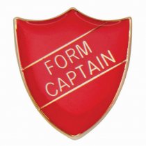 Scholar Pin Badge Form Captain Red | 25mm |