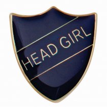 Scholar Pin Badge Head Girl Blue | 25mm |
